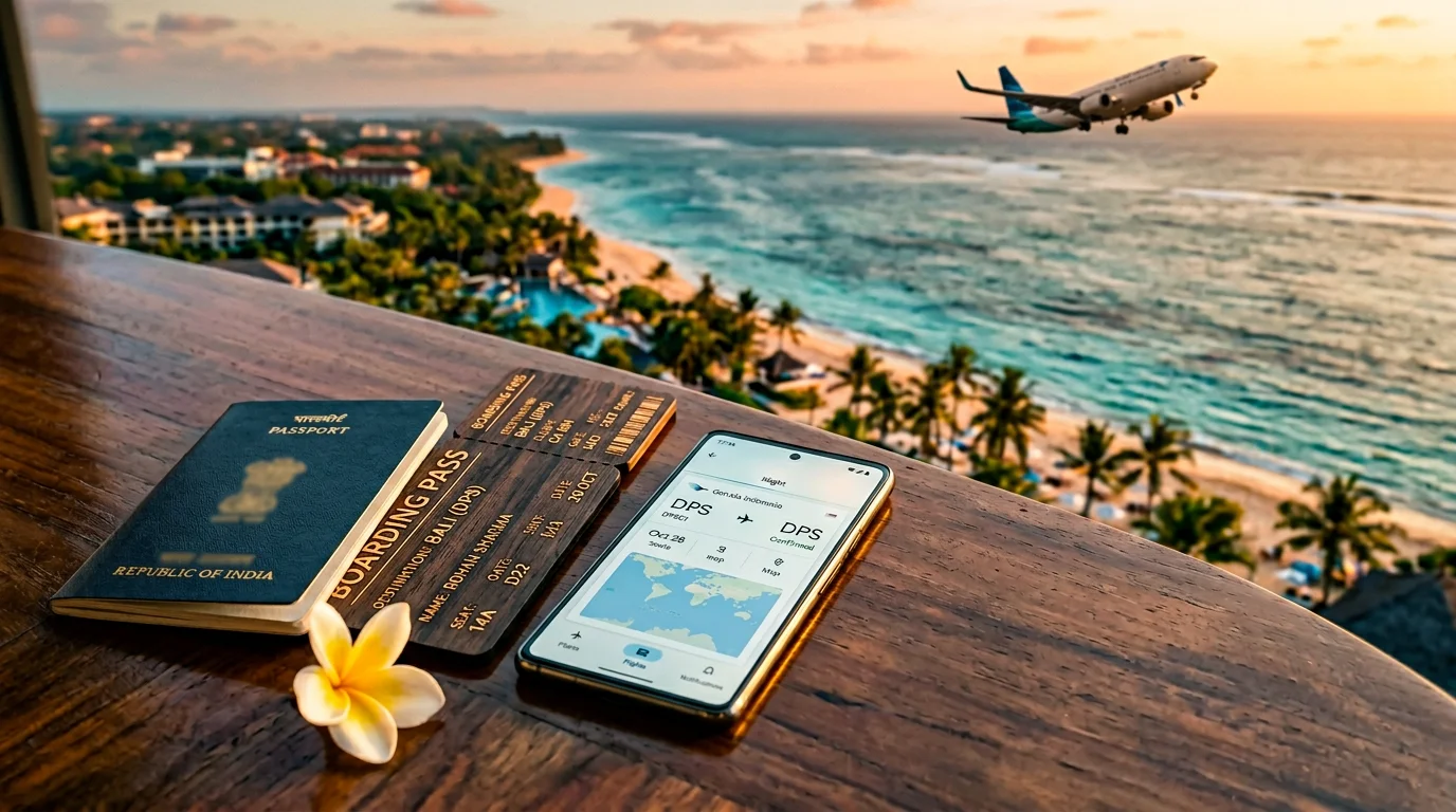 Dummy Ticket for Indonesia Visa on Arrival from India (2026): What Actually Works at Bali Airport