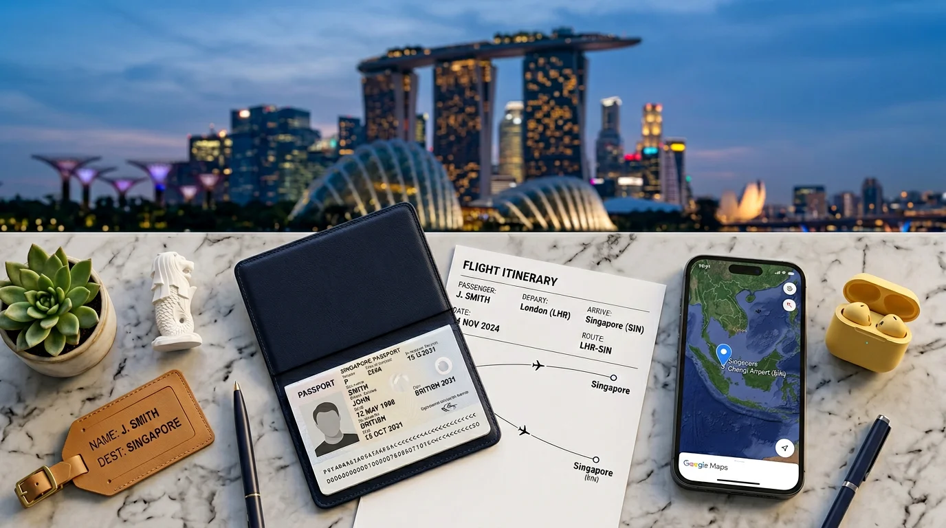 Dummy Ticket for Singapore Visa from India: Complete 2026 Guide (ICA Documents, Flight Itinerary & the VFTF Transit Explained)